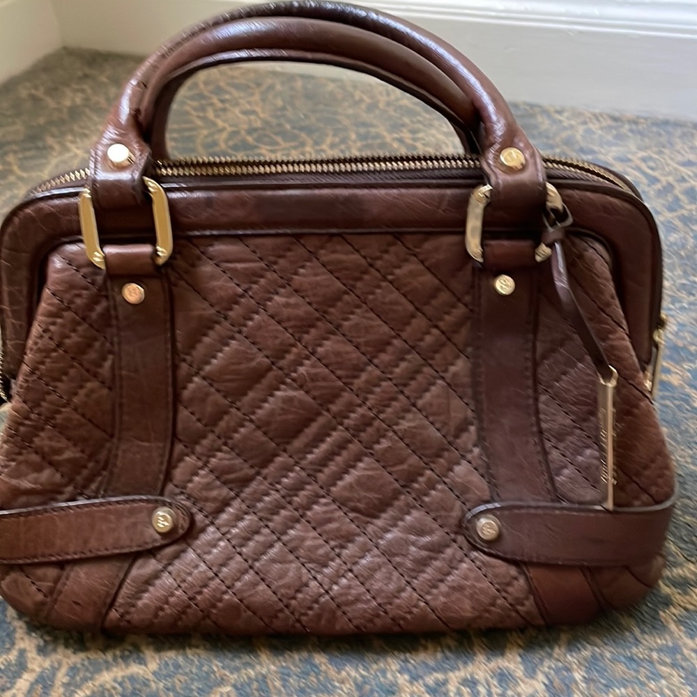 Elliott Lucia brown zipper bag